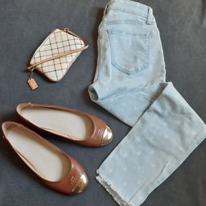 Coach Plaid Wristlet